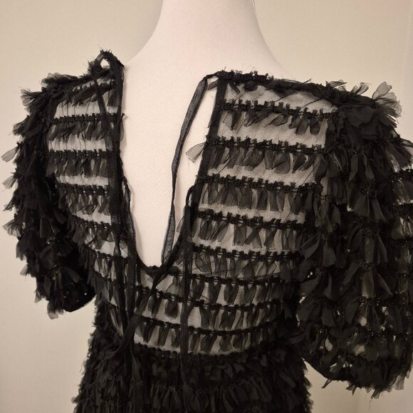 Zara Have Fun Party Dress with Ties - Picture 5 of 10